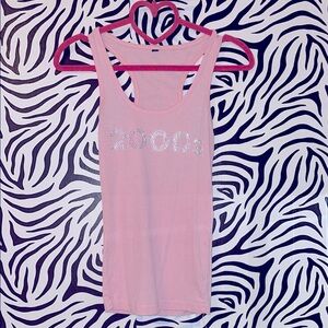 2000s rhinestone tank ✨